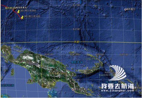 驶入赤道无风带-厦门号的全球航海-跟踪报道之58